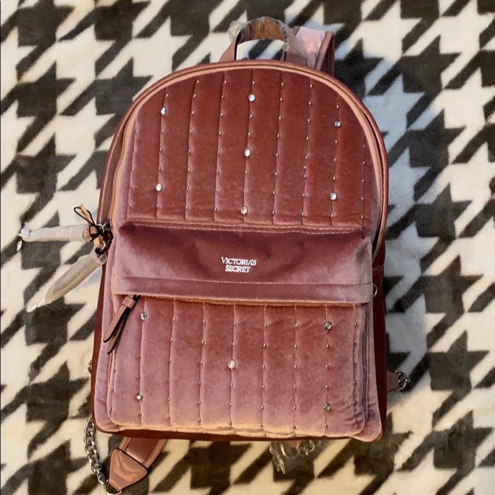 Victoria’s Secret Velvet Backpack